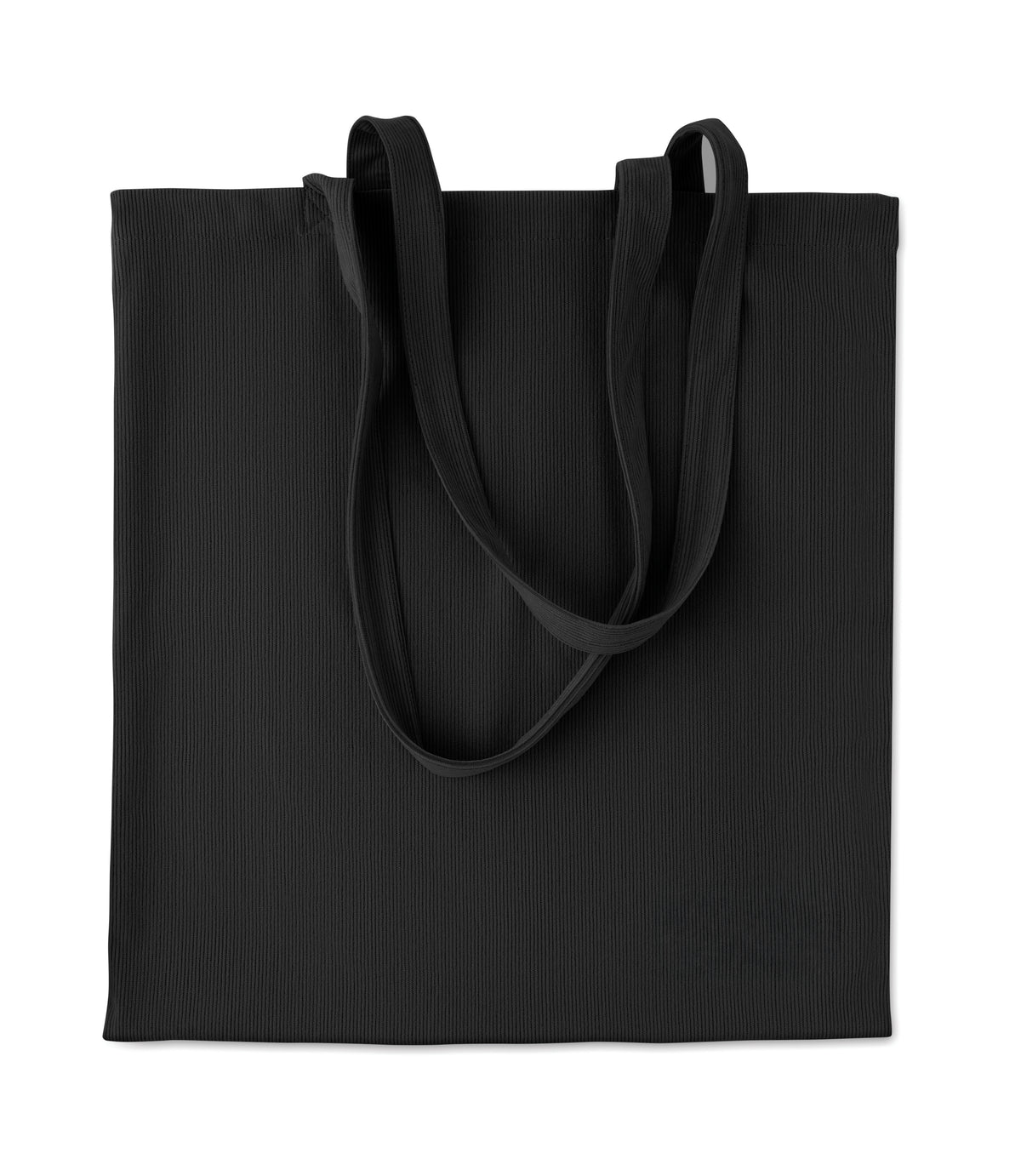CORDY B – Corduroy shopping bag – Black