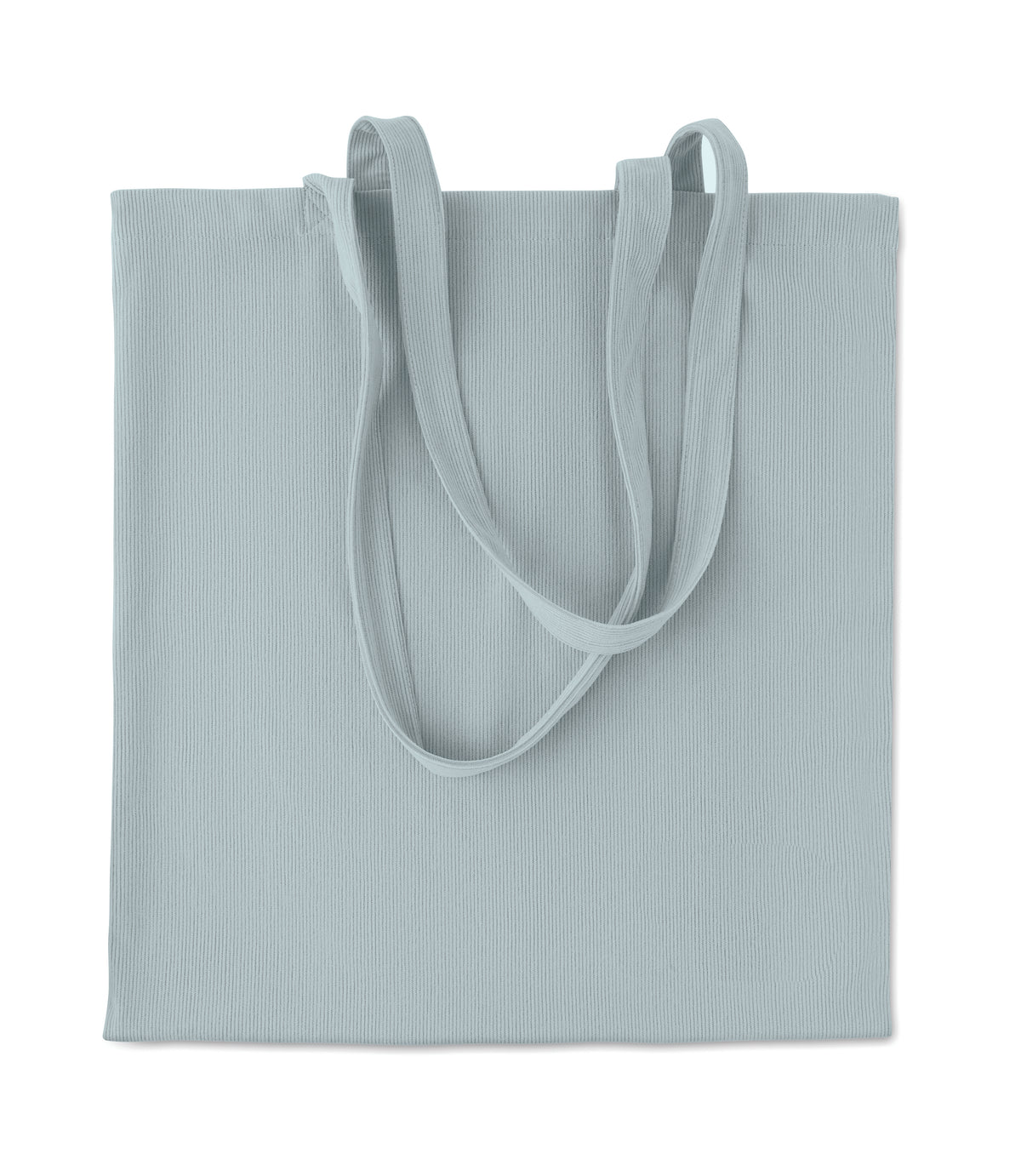 CORDY B – Corduroy shopping bag – Baby Blue