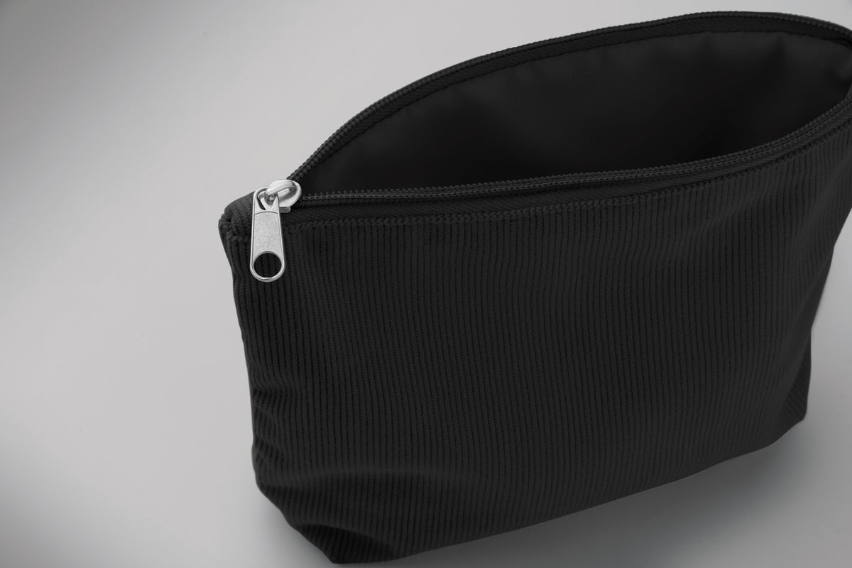 CORDY T – Corduroy cosmetic bag – item picture open