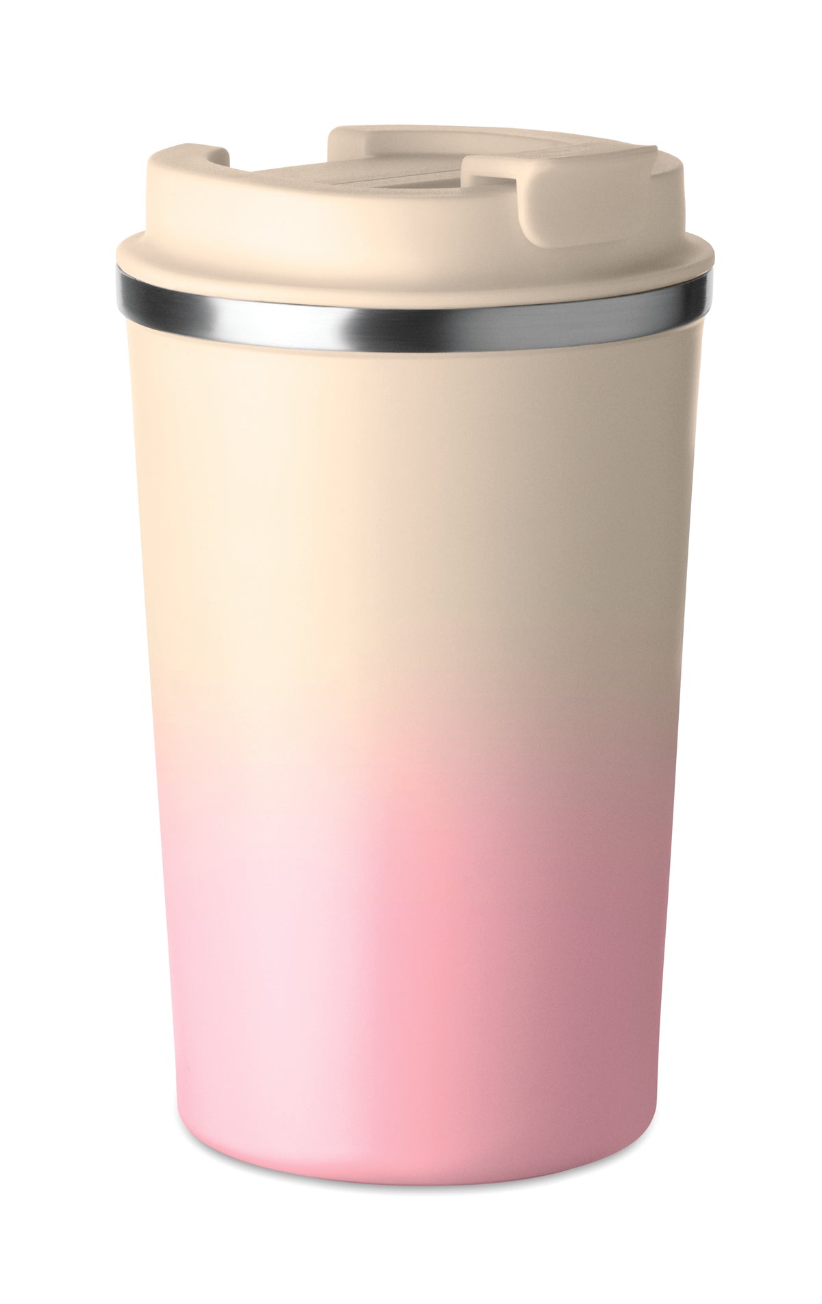 BRACE GRADIENT – Double wall tumbler 350 ml – Baby Pink