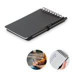 KIT – Water repellent notepad – Black