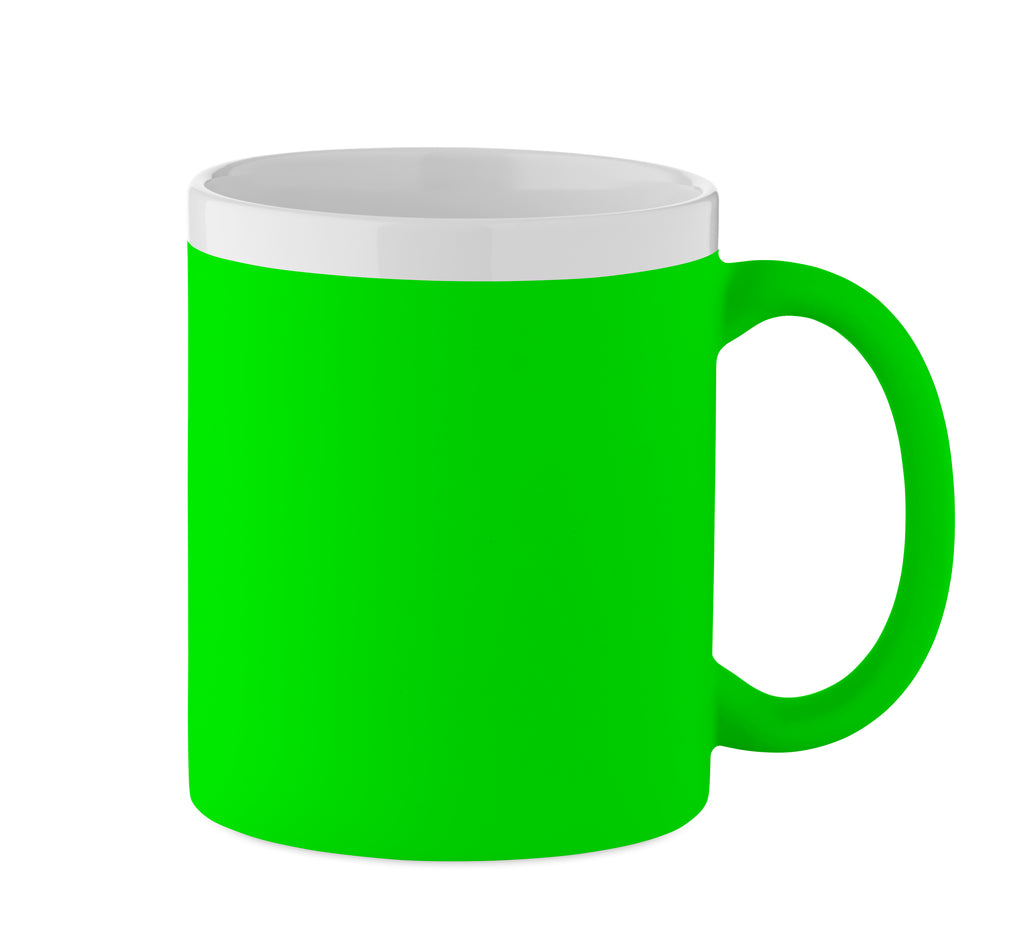 MUGIVA – Ceramic mug 300ml – Neon Green