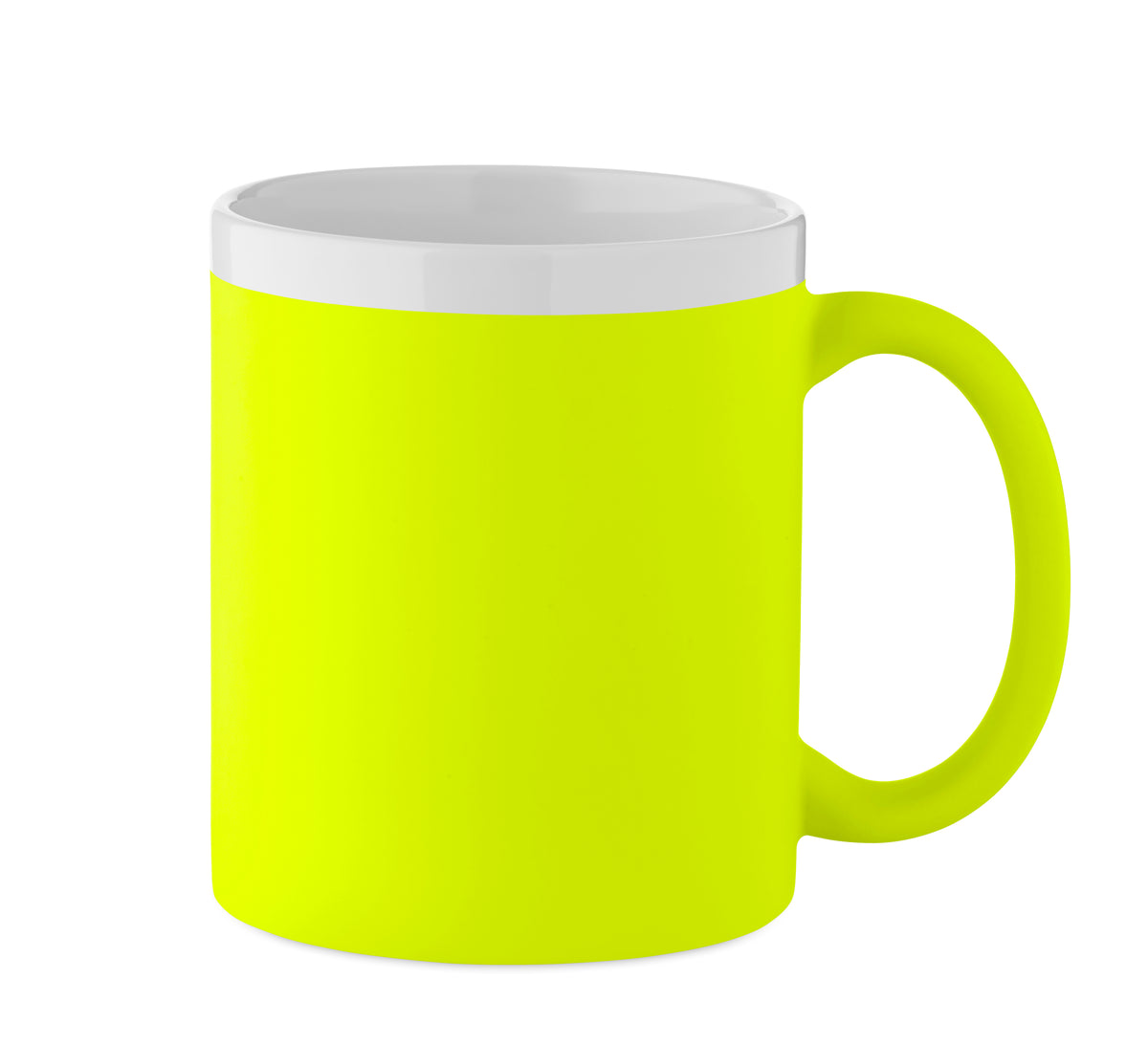 MUGIVA – Ceramic mug 300ml – Neon Yellow