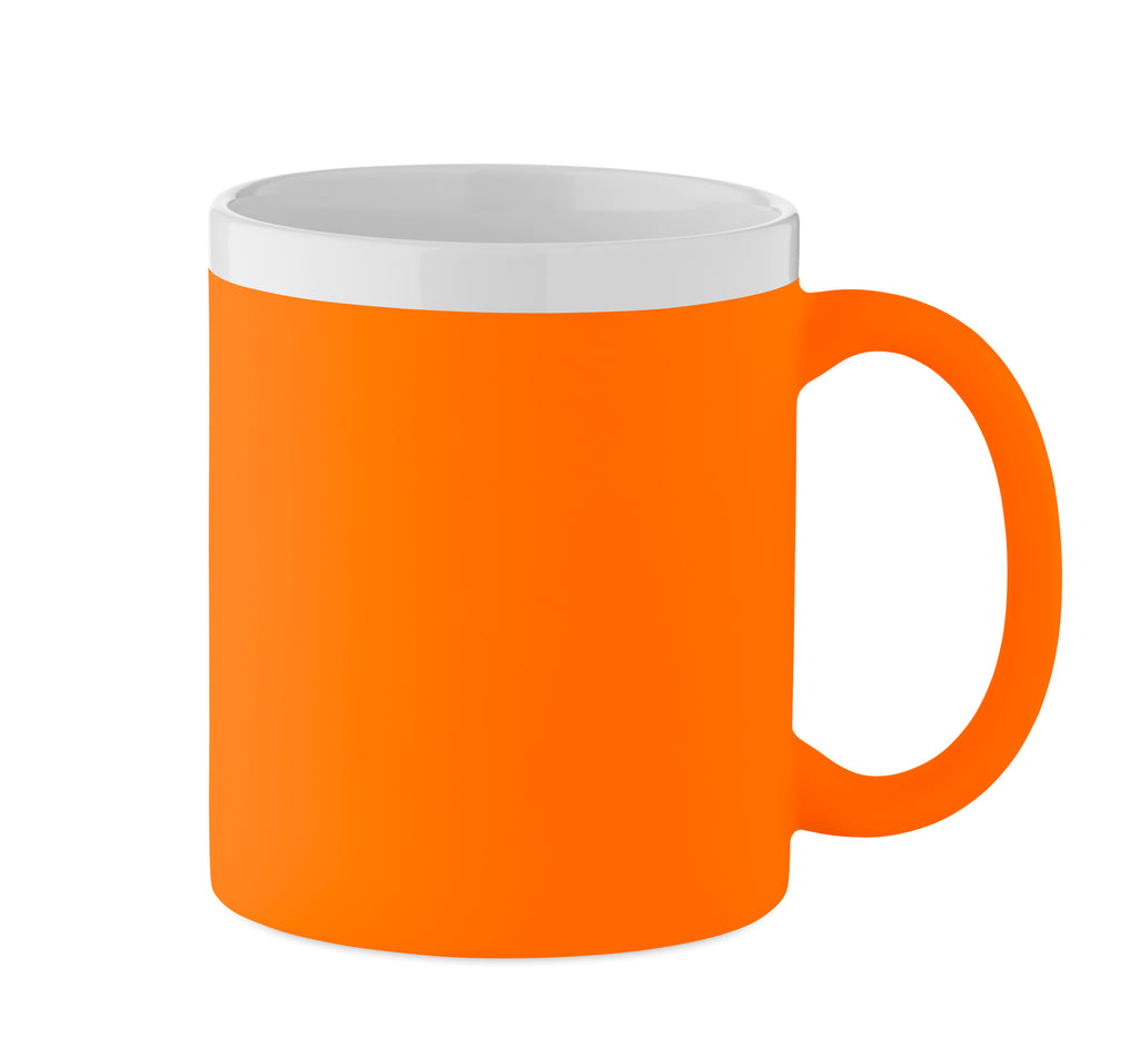 MUGIVA – Ceramic mug 300ml – Neon Orange
