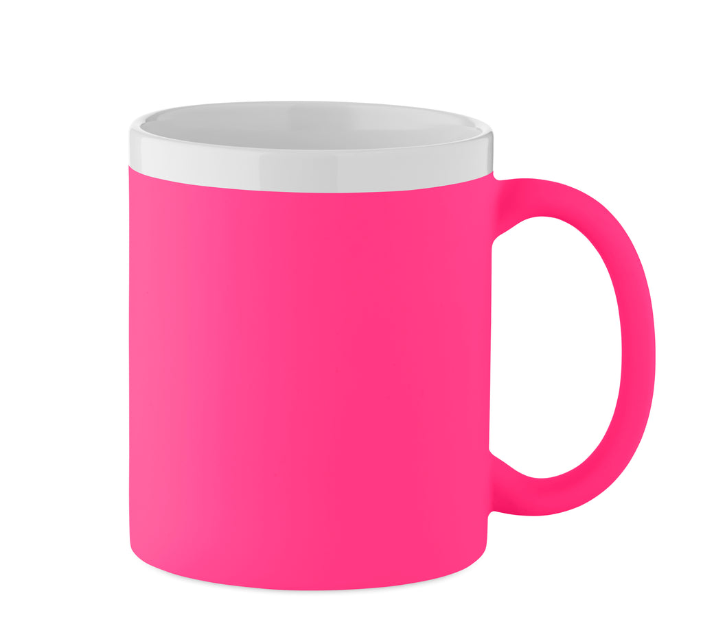 MUGIVA – Ceramic mug 300ml – Neon Fuchsia