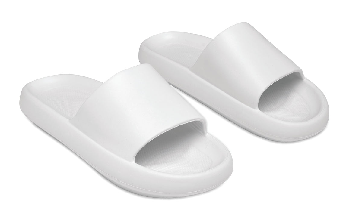 EVASLIDE – Unisex EVA sliders size 40/41 – White