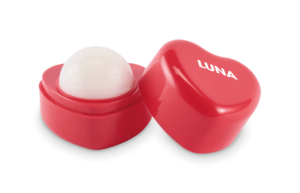 SWEET – Heart shape vegan lip balm – item picture printed