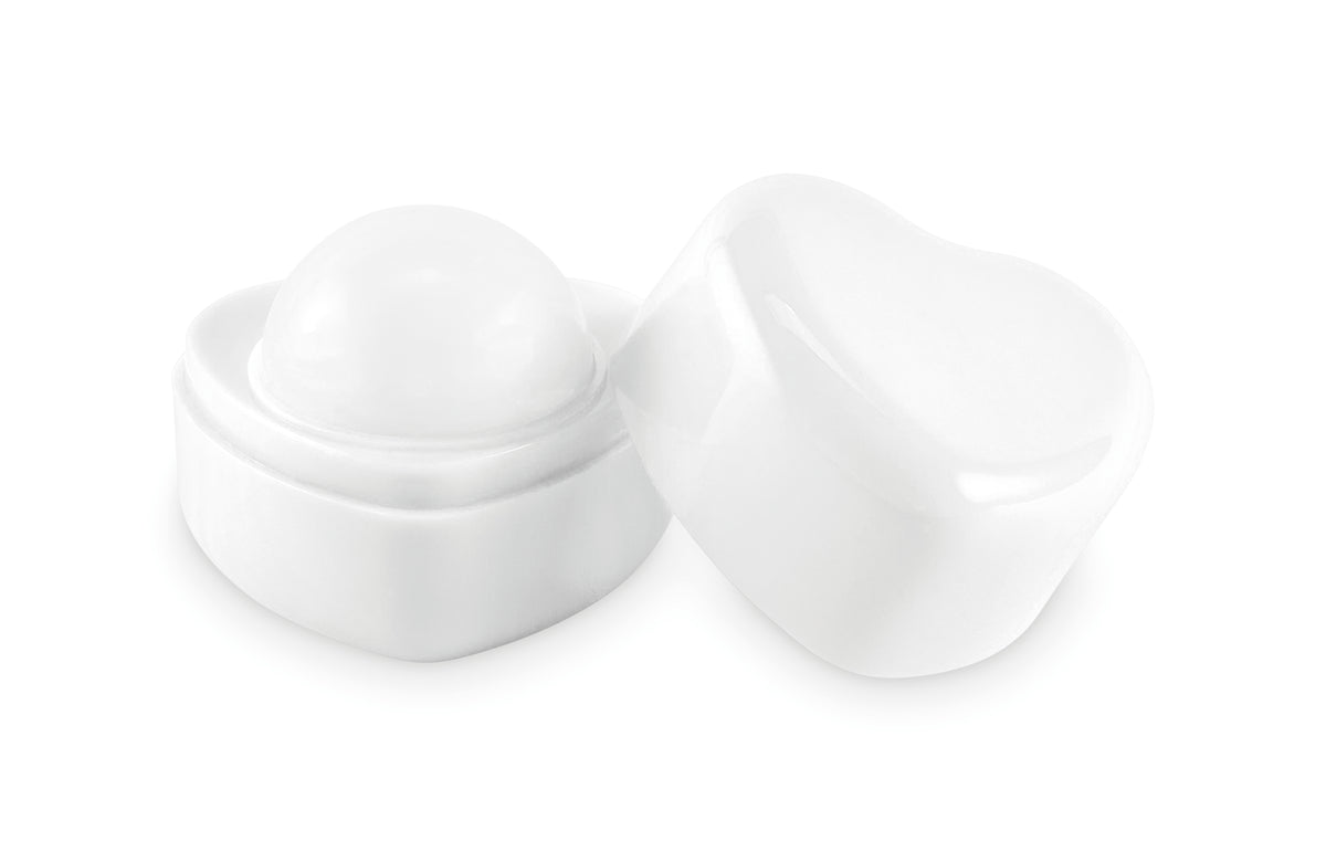 SWEET – Heart shape vegan lip balm – White