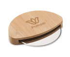 NAPOL – Round bamboo pizza cutter – item picture printed