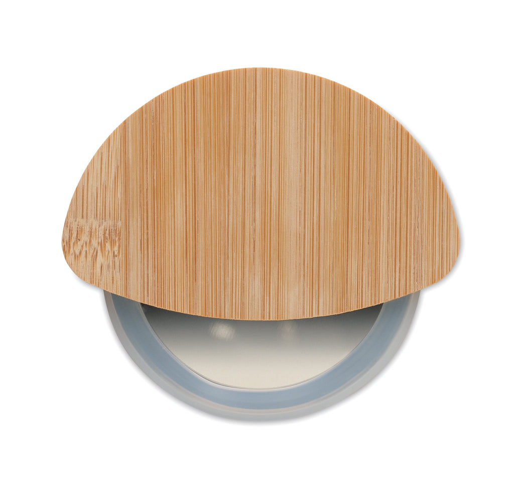 NAPOL – Round bamboo pizza cutter – item picture side