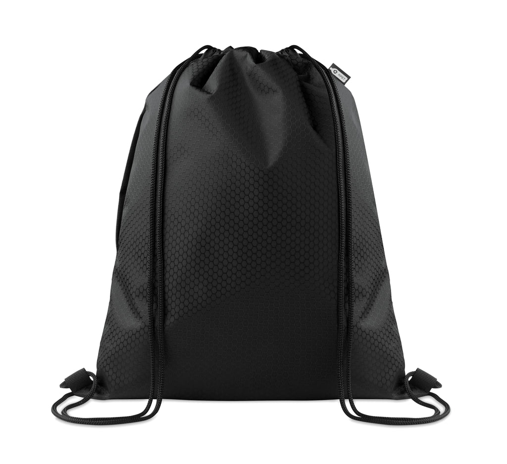 DAYKIT – Drawstring bag in 420D RPET – Black
