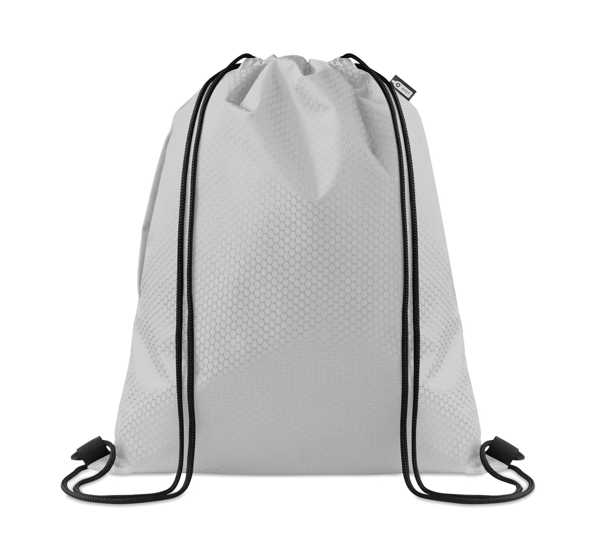 DAYKIT – Drawstring bag in 420D RPET – White