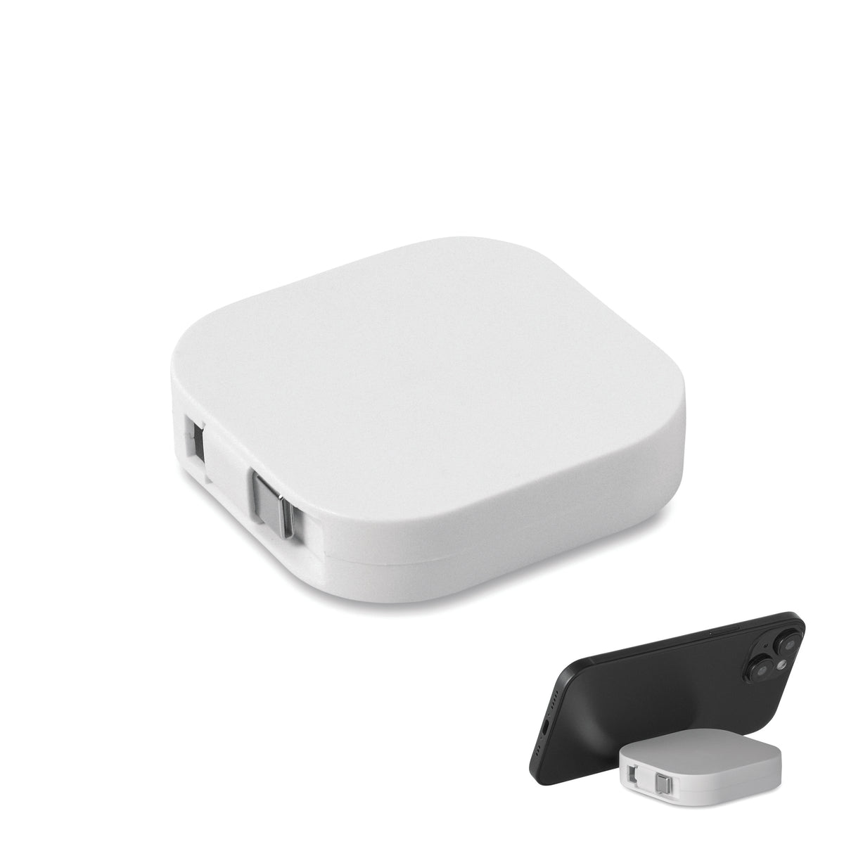 LINEA 100 – 100W retractable charging cable – White