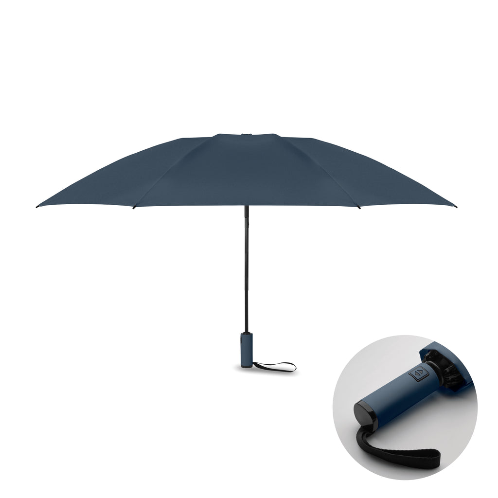 AGUMBE – 23 inch windproof umbrella – Blue