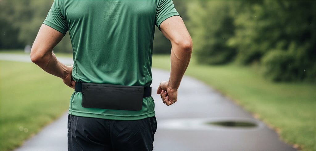 MODERATE – Sports waist bag 600D RPET – item ambiant picture