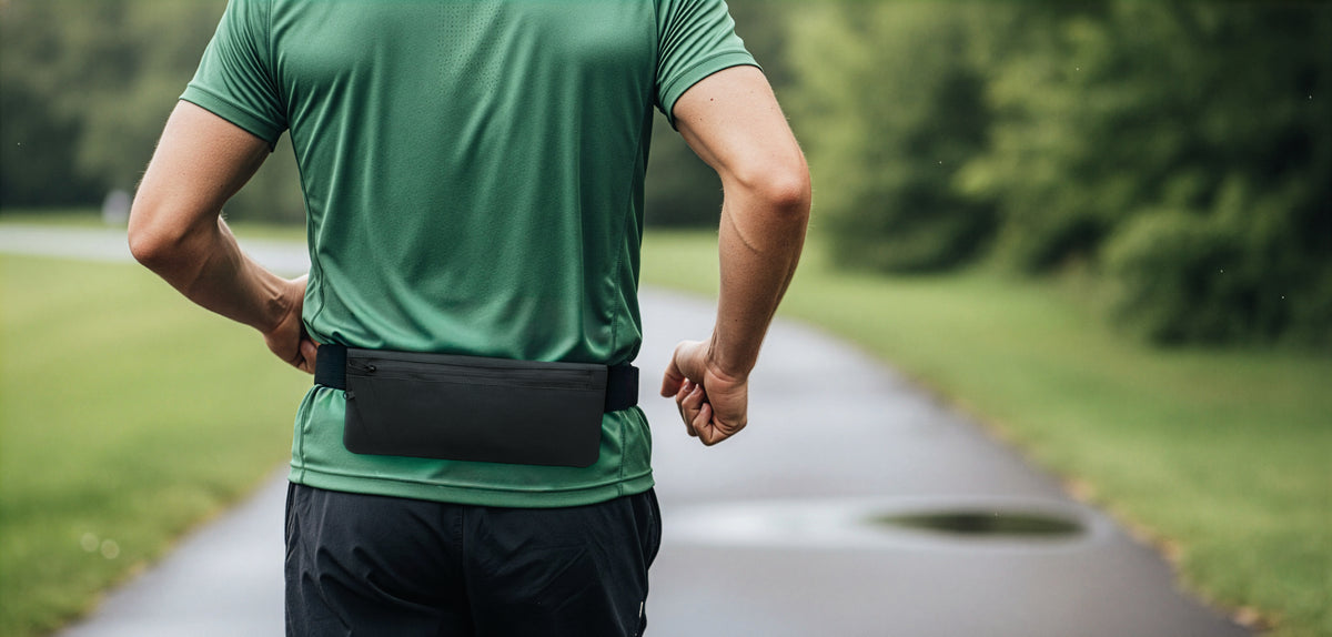 MODERATE – Sports waist bag 600D RPET – item ambiant picture