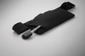 MODERATE – Sports waist bag 600D RPET – item picture side