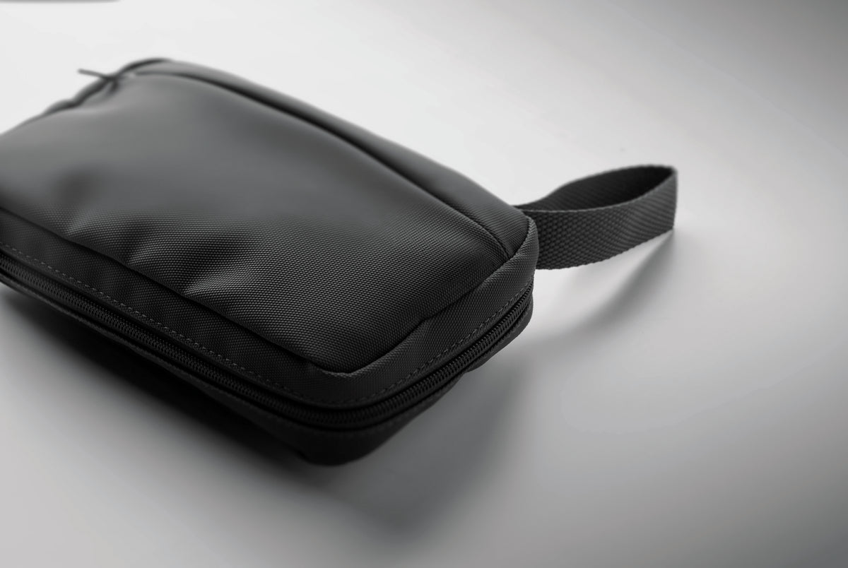 VANIT – Toiletry bag 600D RPET – item detail picture