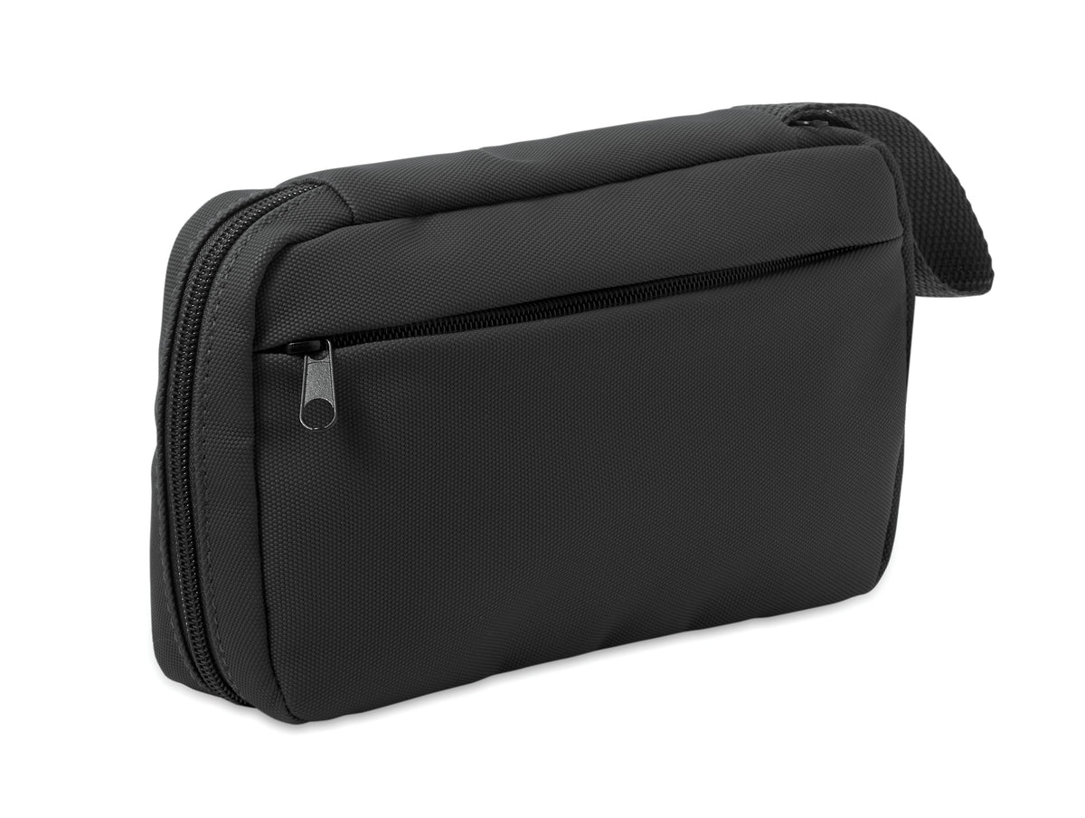 VANIT – Toiletry bag 600D RPET – Black