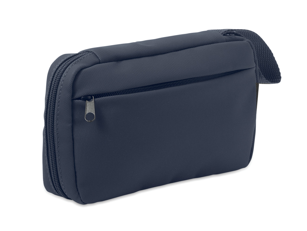 VANIT – Toiletry bag 600D RPET – French Navy