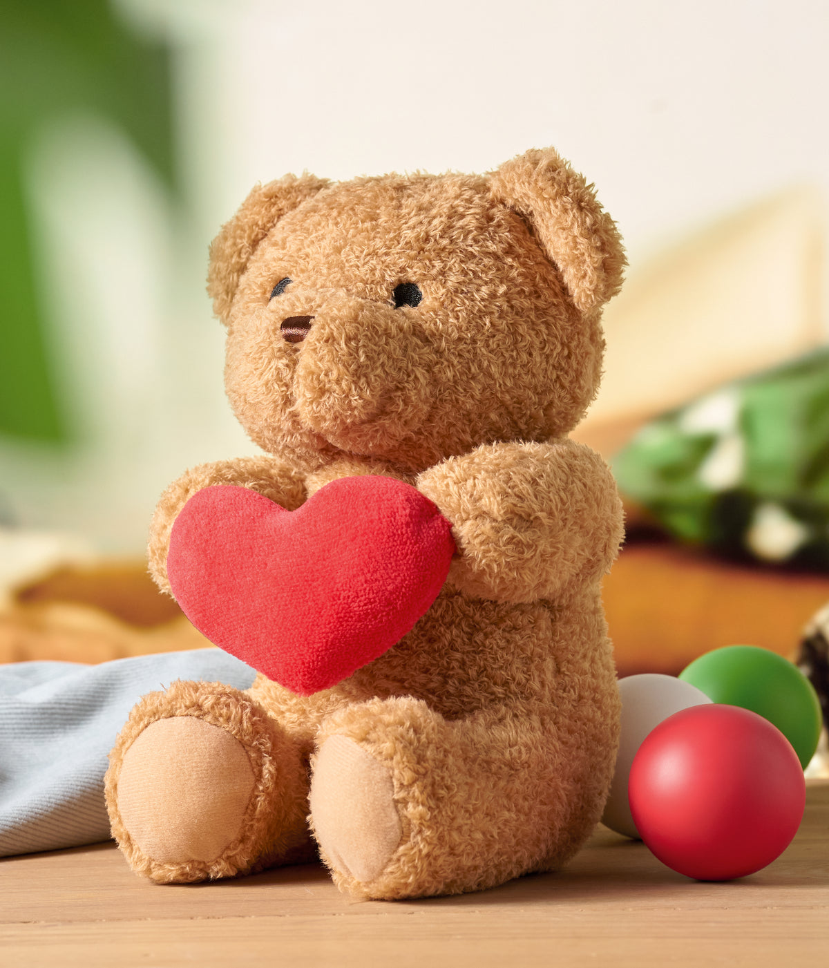 SNUGGLE – Teddy bear with heart 23cm – item ambiant picture