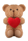 SNUGGLE – Teddy bear with heart 23cm – Red