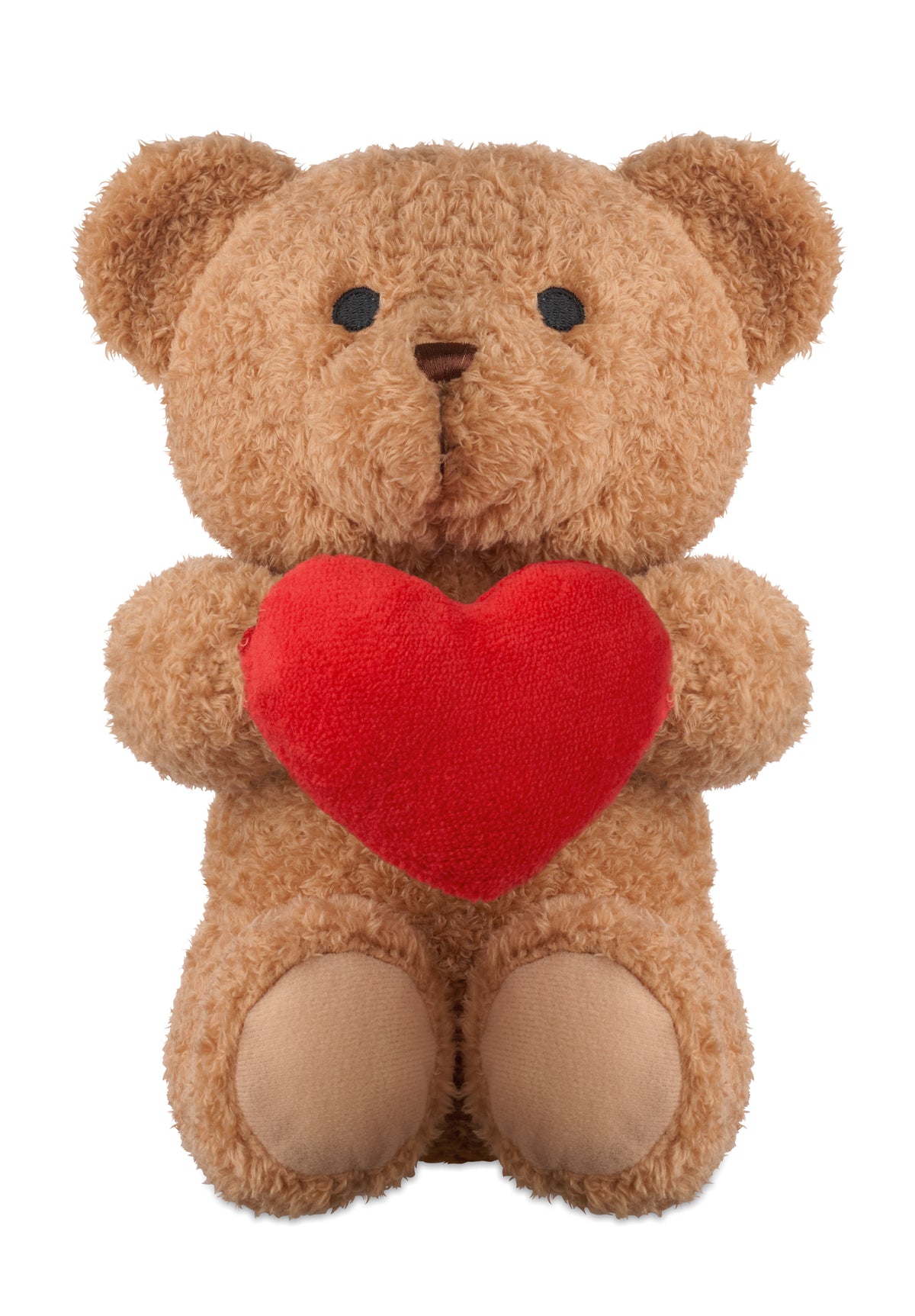 SNUGGLE – Teddy bear with heart 23cm – Red