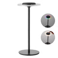 LOUNGE – Rechargeable iron table lamp – Black