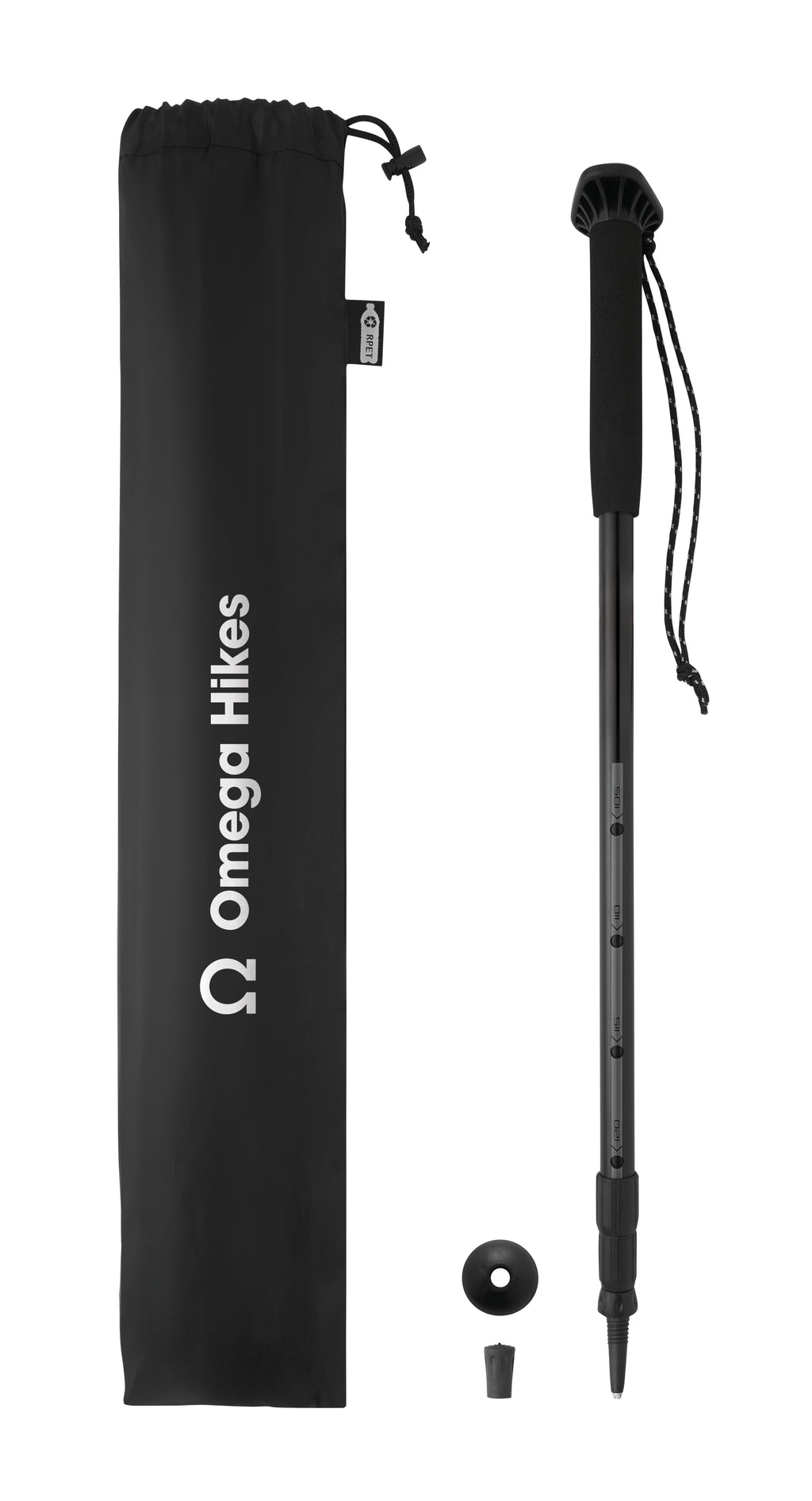 NOLE ONE – Telescopic walking pole – item picture printed