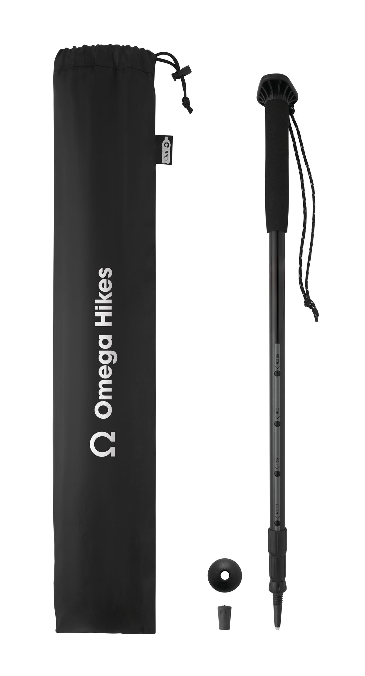 NOLE ONE – Telescopic walking pole – item picture printed