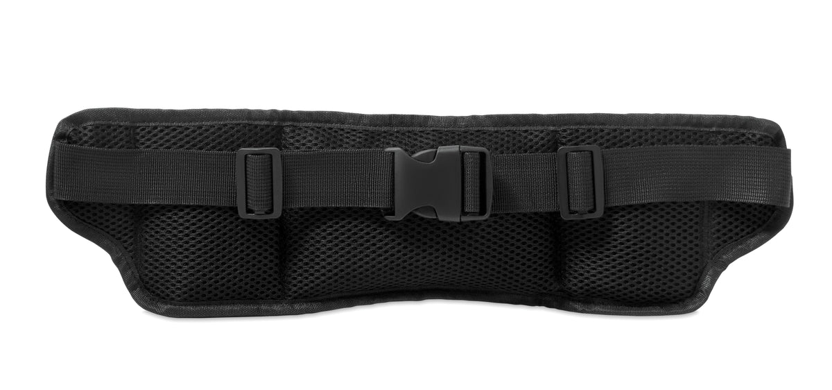 STEADY – Sports waist bag 420D RPET – item picture side