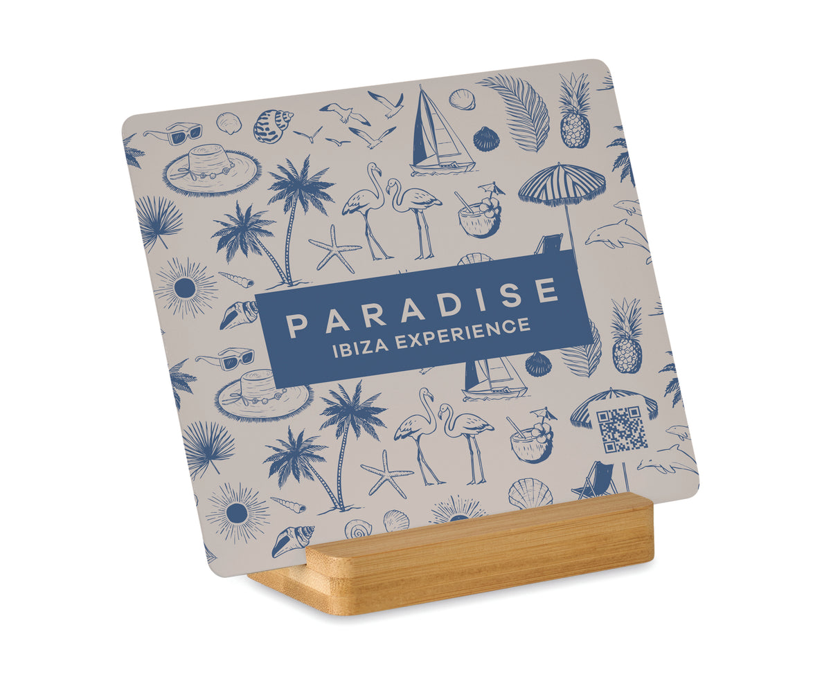 PROPLATE – Sublimation promotional plate – item picture printed