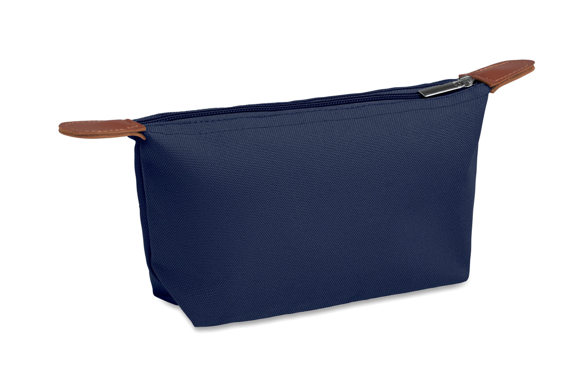 VANITY – Cosmetic bag in 600D RPET – Blue