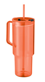 MUGORA – RPET tumbler 1200ml – Transparent Orange