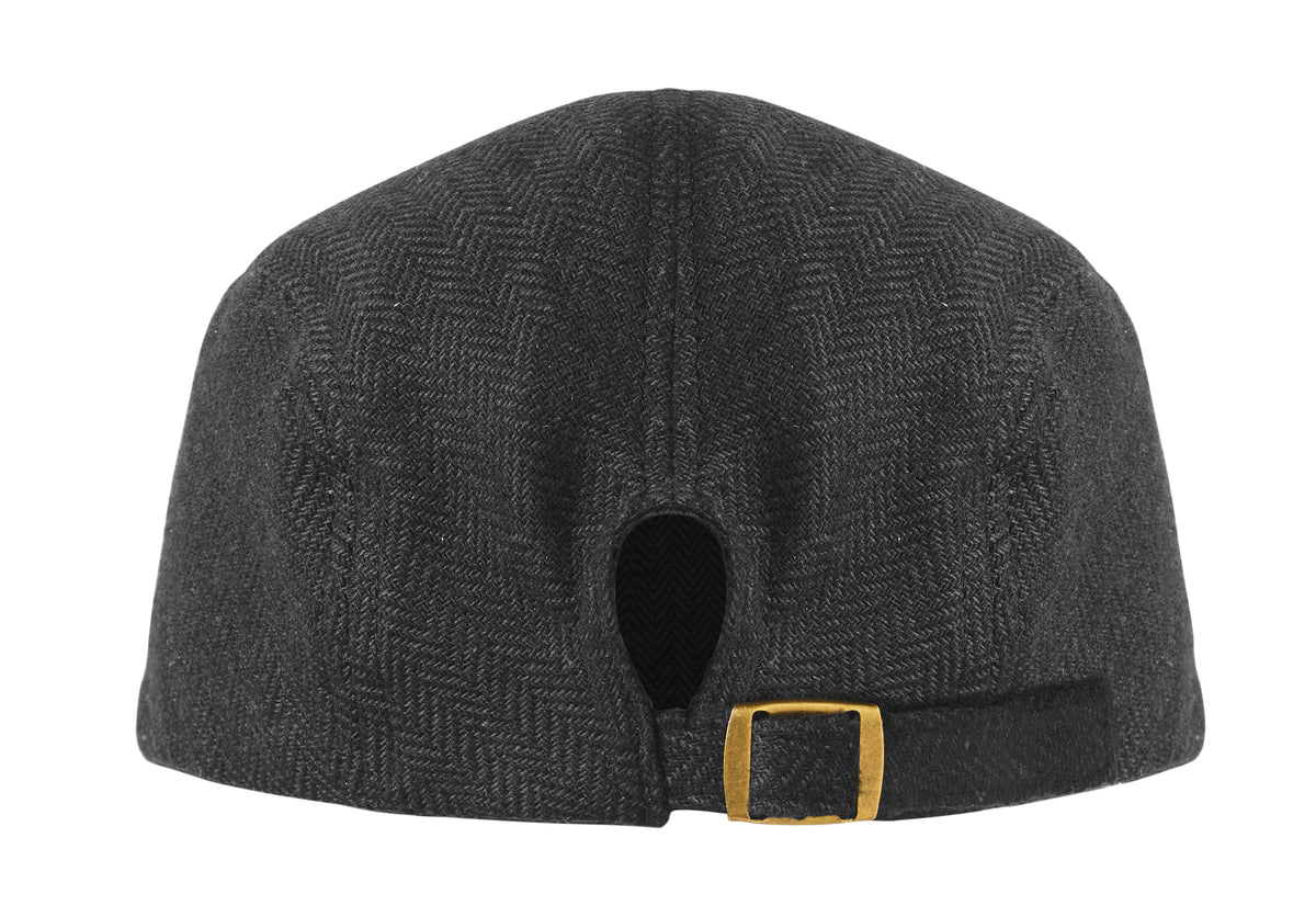 BLIND PEAK – Newsboy flat cap 335 gr/m² – item picture side