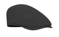 BLIND PEAK – Newsboy flat cap 335 gr/m² – Black