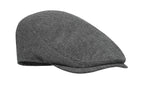 BLIND PEAK – Newsboy flat cap 335 gr/m² – Grey