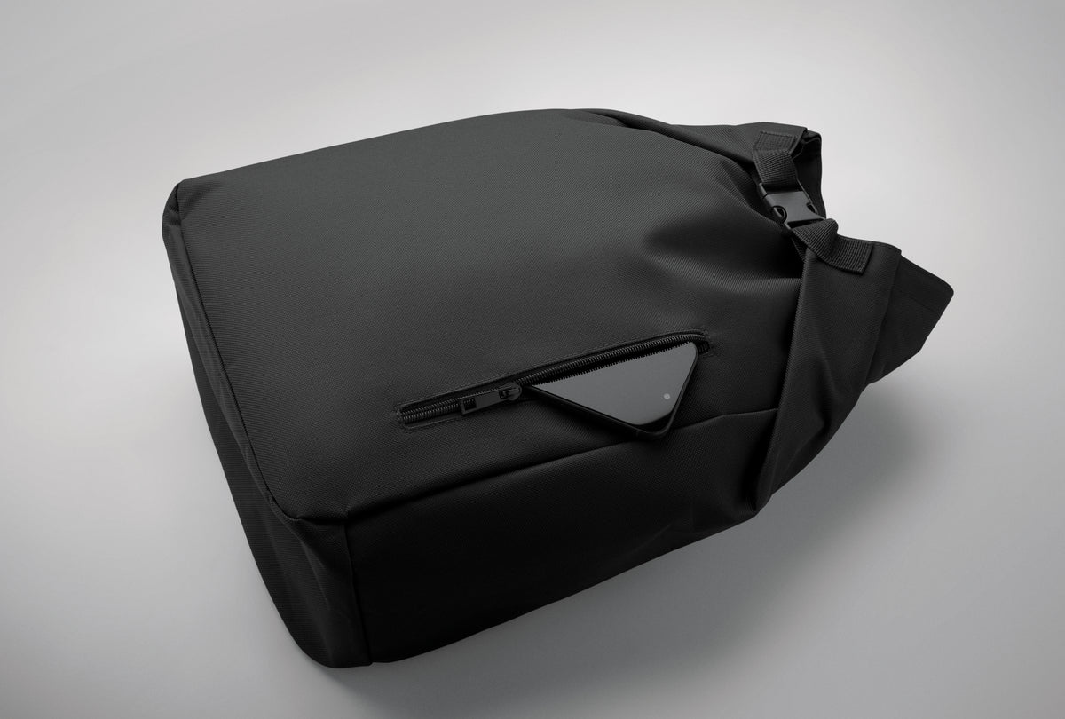 UNITON – 15'' roll top laptop backpack – item detail picture