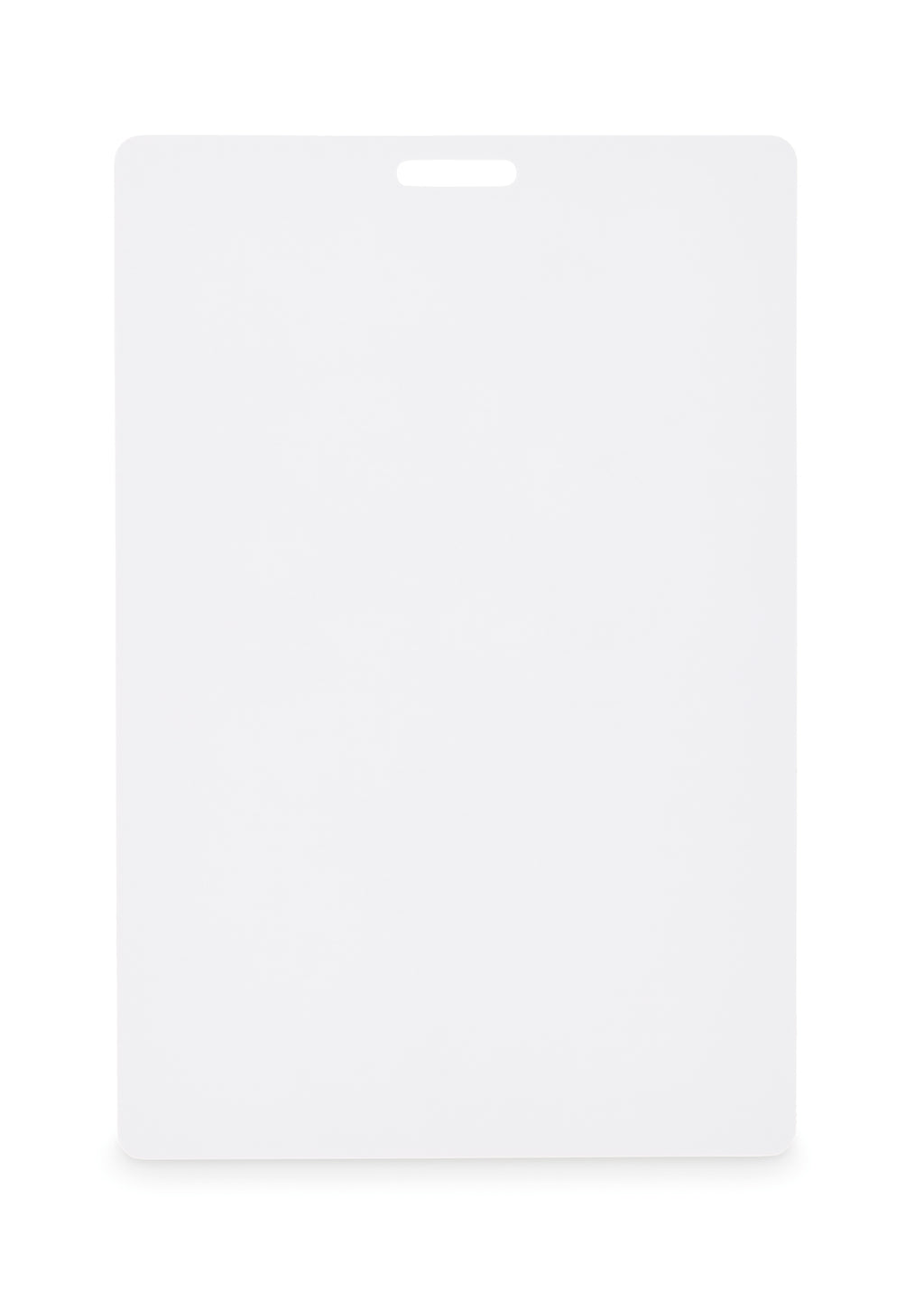 BADLARGE – Lanyard badge 120 x 80mm – White
