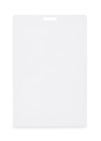 BADLARGE – Lanyard badge 120 x 80mm – White