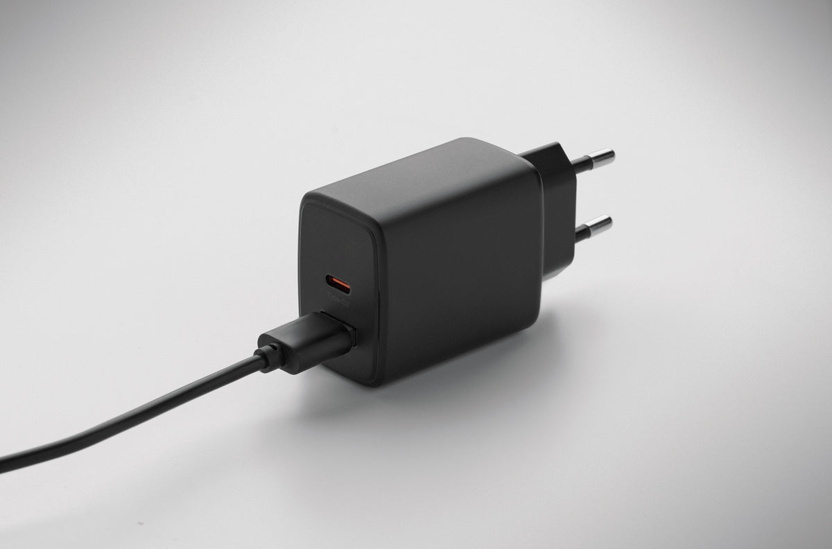 EXTEN – EU 2-pole wall adapter/charger – item detail picture