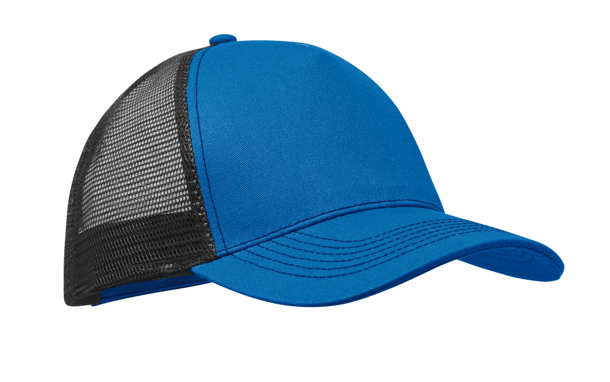 BLIST – 5 panel trucker cap – Royal Blue