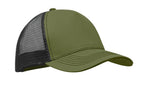 BLIST – 5 panel trucker cap – Army Green