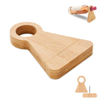 STANDTURN – Bamboo bottle stand & opener – Wood