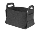 FIALAN – Foldable RPET felt basket – item picture back