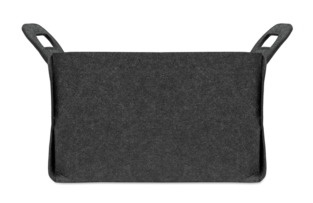 FIALAN – Foldable RPET felt basket – item picture open