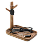 BRANCA – Acacia wood key tray holder – item picture back