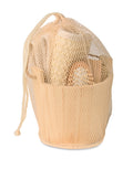SELFCARE – Bath gift set in wooden bucket – Wood