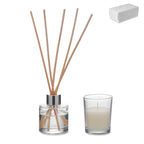 MUSKA SET – Vanilla diffuser & candle set – Transparent