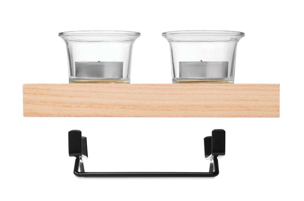 IRONDLE – Tea light holder set with stand – item picture open
